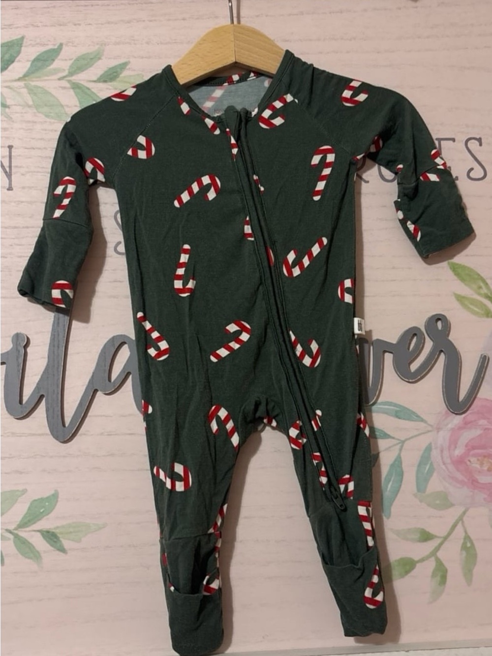 Forever French newborn bamboo zippy